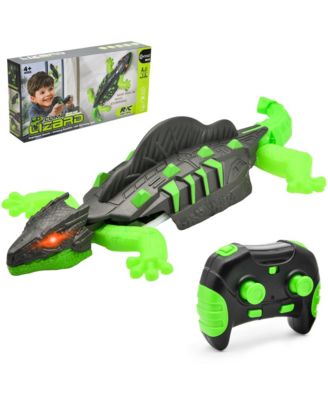 Contixo Wall Climbing RC Gecko with Glow-in-the-Dark Design, LED Eyes and Remote Control, Crawls on Floors, Walls, Ceilings and Glass, for Ages 3+