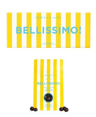Sugarfina Caffe Luxxe Bellissimo Coffee Bento Box and Dark Chocolate Sea Salt Caramel Candy Mix Bag, 2-Piece