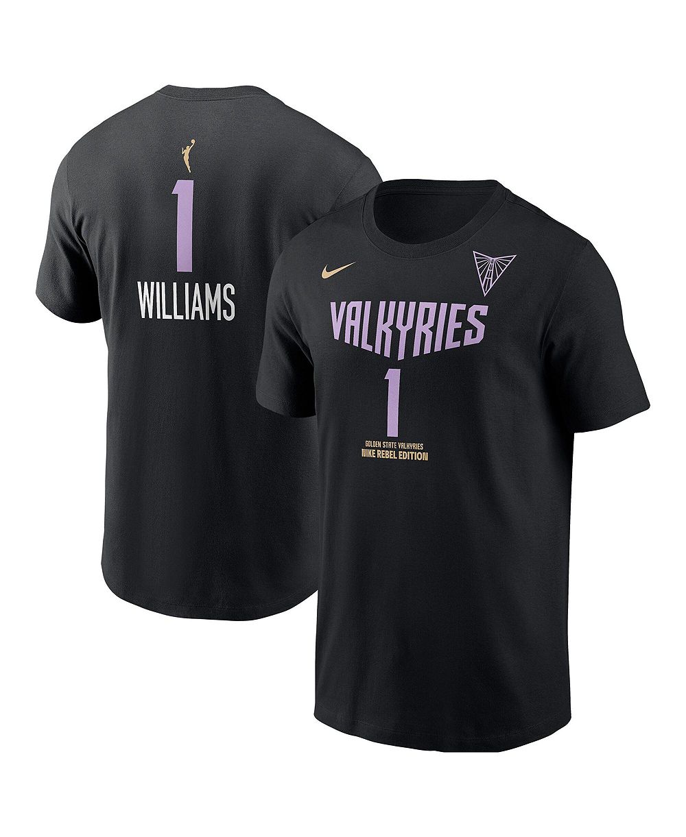 Nike Men's Gabby Williams Black Golden State Valkyries Name & Number Rebel Edition T-Shirt