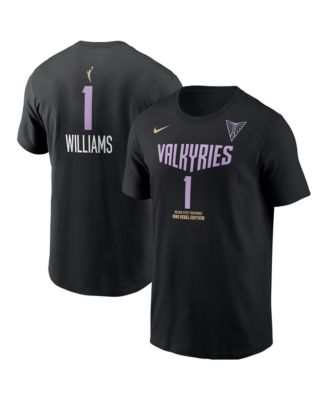 Мужская футболка Nike Gabby Williams Black Golden State Valkyries Name & Number Rebel Edition