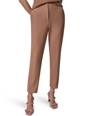Donna Karan New York женские прямые брюки с плоским передом