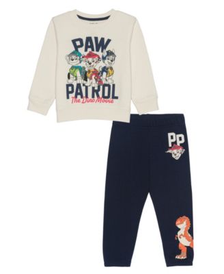 Epic Threads Toddler Boys' 12M-5T The Dino Movie Crewneck Sweatshirt and Pants, 2-Piece Set