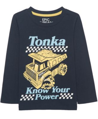 Epic Threads Toddler Boys' 12M-5T Tonka Know Your Power Graphic T-Shirt