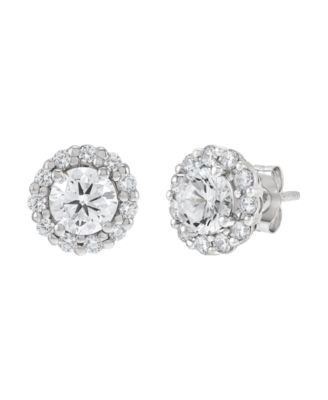 Серьги-гвоздики IGI Certified Lab-Grown Diamond (1 ct. t.w.) из 14k White Gold