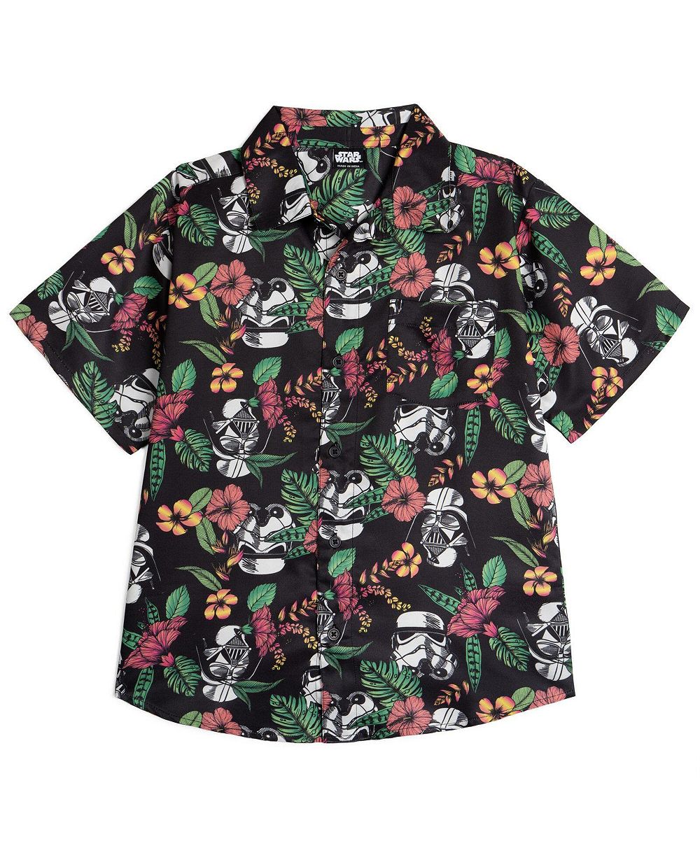 Рубашка Star Wars Hawaiian Button Down для малышей