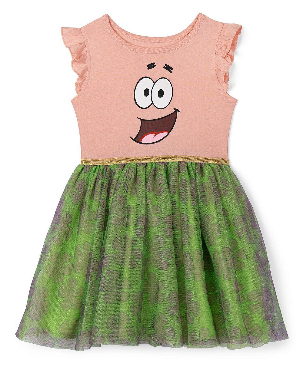 Детское платье-туту SpongeBob SquarePants для девочек (4T)