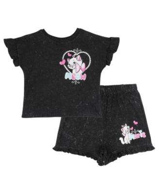 Детский комплект из футболки и шорт Toy Story Toddler Girls Jessie Washed French Terry