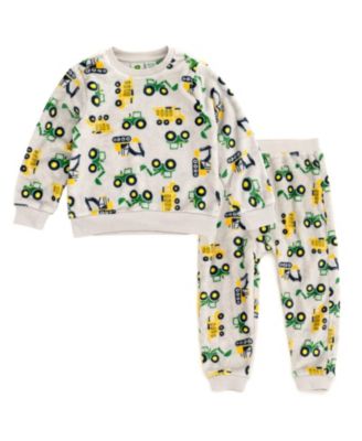 John Deere Little Boys' 2-Piece Fleece Sweatshirt and Pants Set