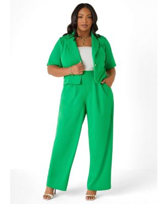 Брюки Ashley Stewart Женские плиссированные широкие