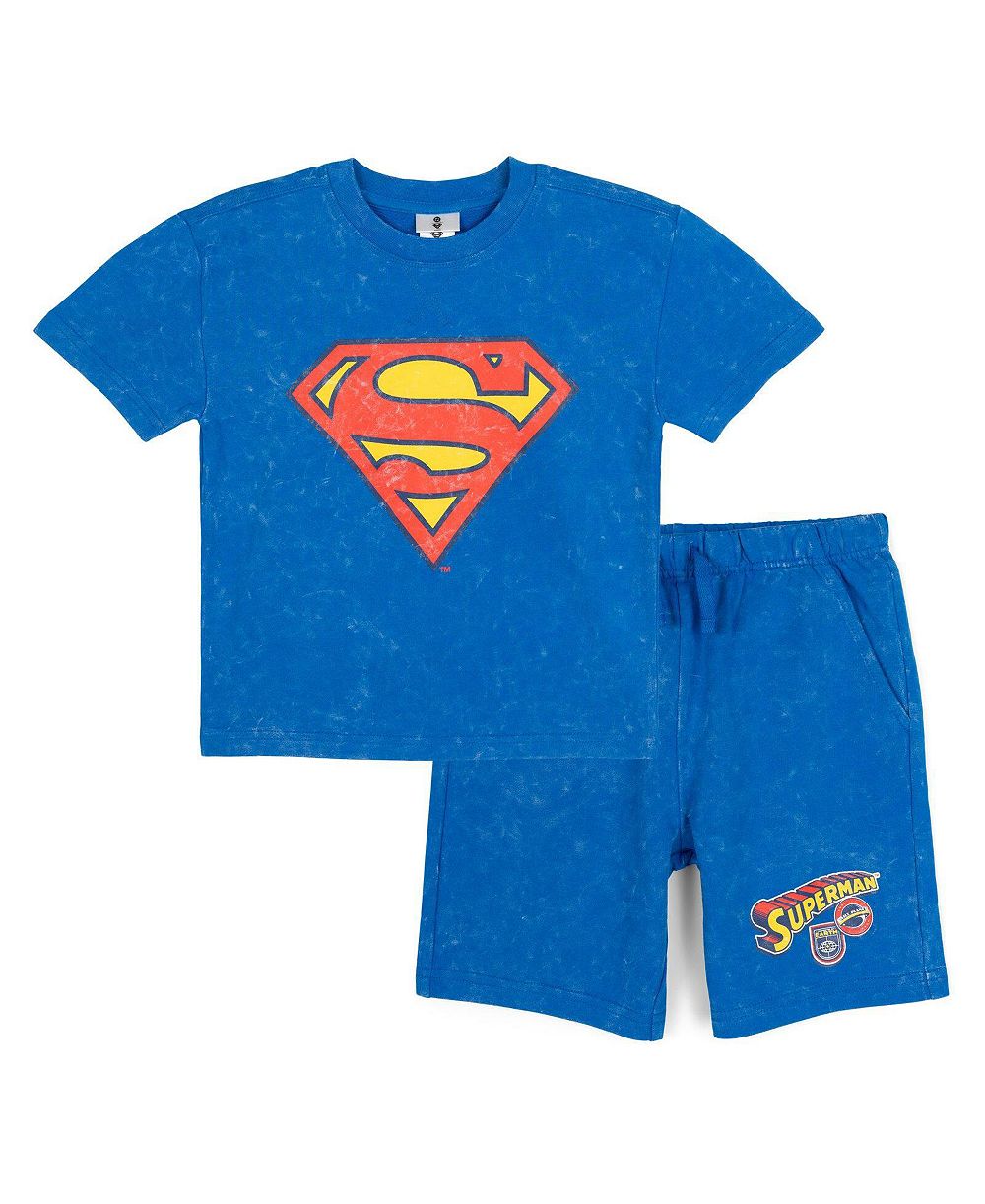 Justice League Boys' 2-Piece T-Shirt and Shorts Set