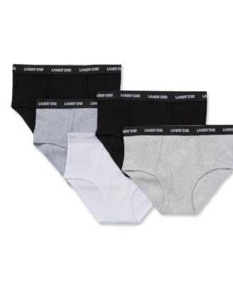 Lands' End Boys Underwear Briefs 5 Pack