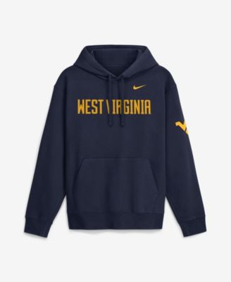 Nike Men's Navy West Virginia Mountaineers 2026 Sideline Club Fleece Hoodie
