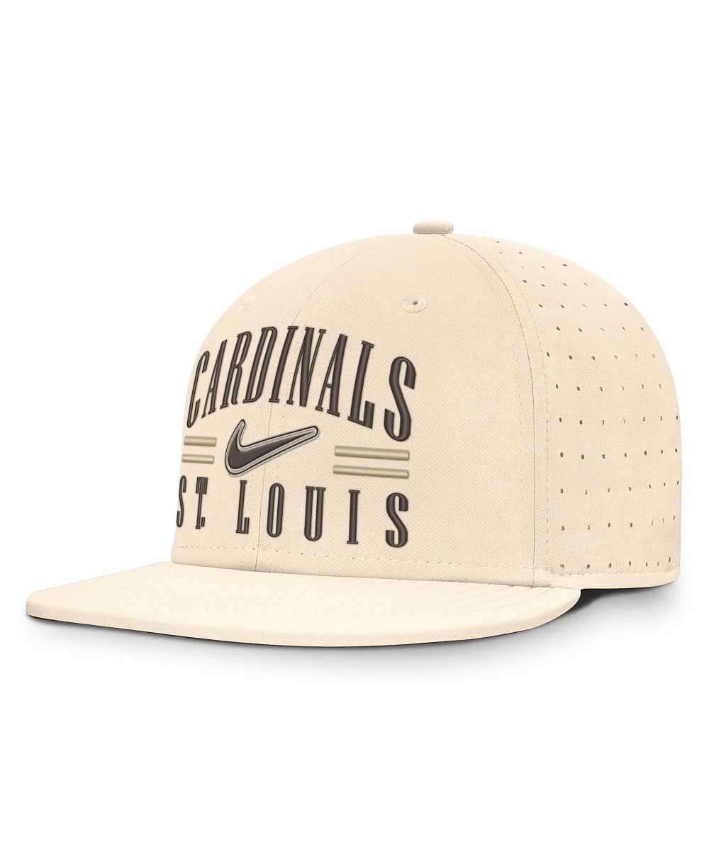 Мужская кепка Nike Natural St. Louis Cardinals True Dri-FIT AeroBill прилегающая
