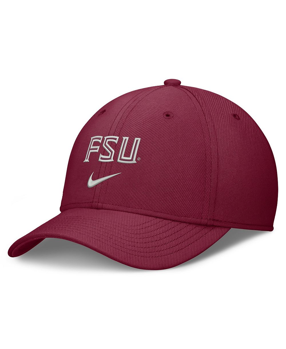 Мужская кепка Nike Garnet Florida State Seminoles Rise On-Field Swoosh Flex Dri-FIT Flex
