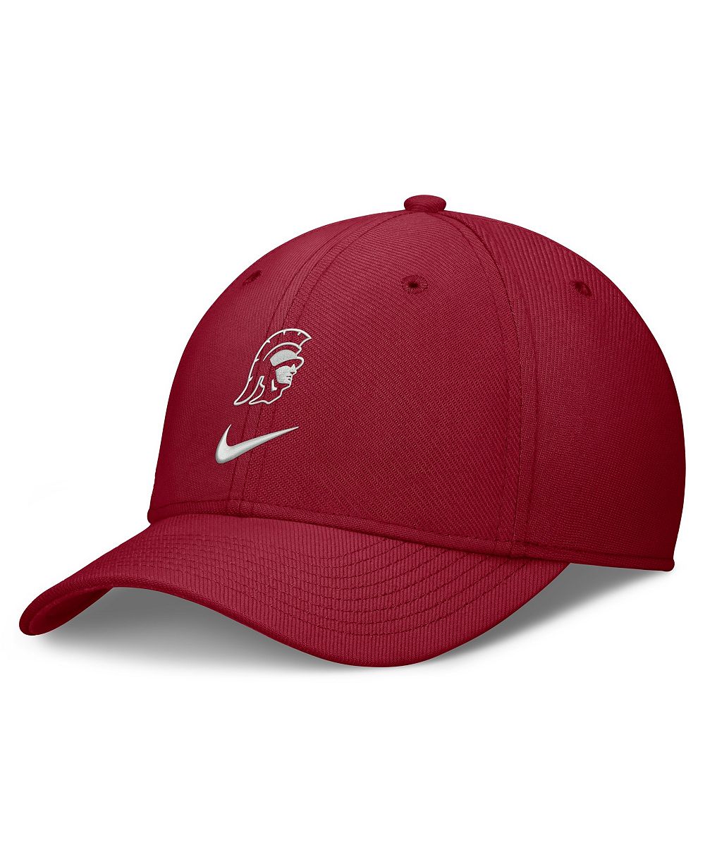 Мужская кепка Nike Cardinal USC Trojans Rise On-Field Swoosh Flex Dri-FIT Flex