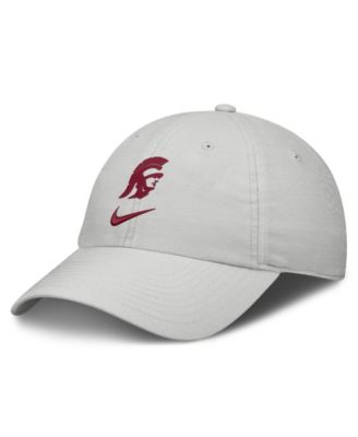Кепка Nike Men's and Women's Gray USC Trojans 2026 On-Field Gameday Club Adjustable