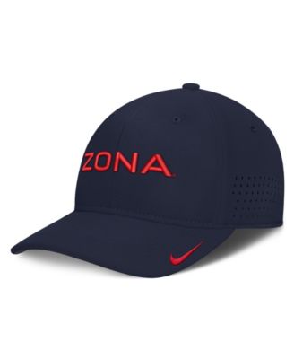 Мужская кепка Nike Arizona Wildcats Gameday Aerobill Swooshflex Dri-FIT темно-синяя