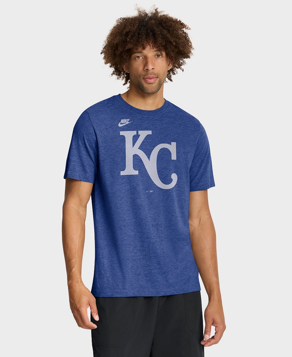 Nike Мужская футболка Tri-Blend с логотипом Kansas City Royals