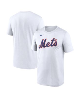 Nike Men's White New York Mets New Legend Wordmark Dri-FIT T-Shirt