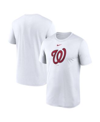 Nike Мужская футболка Washington Nationals New Legend Dri-FIT, белая