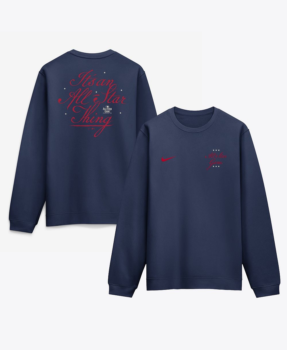 Nike Men's Navy 2026 MLB All-Star Game Slogan Sweatshirt