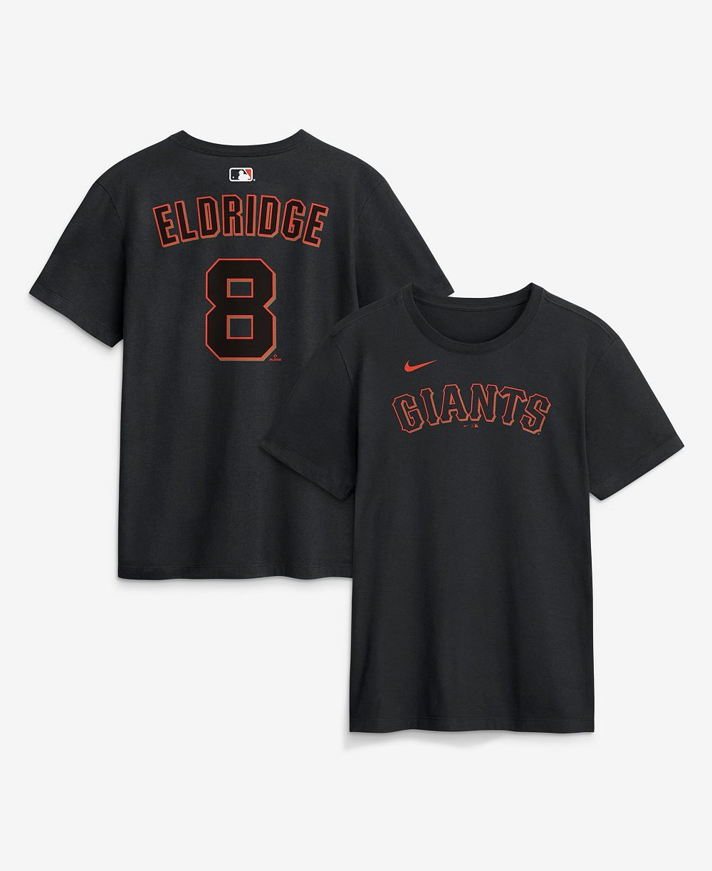 Nike Мужская футболка Nike Bryce Eldridge San Francisco Giants, Black