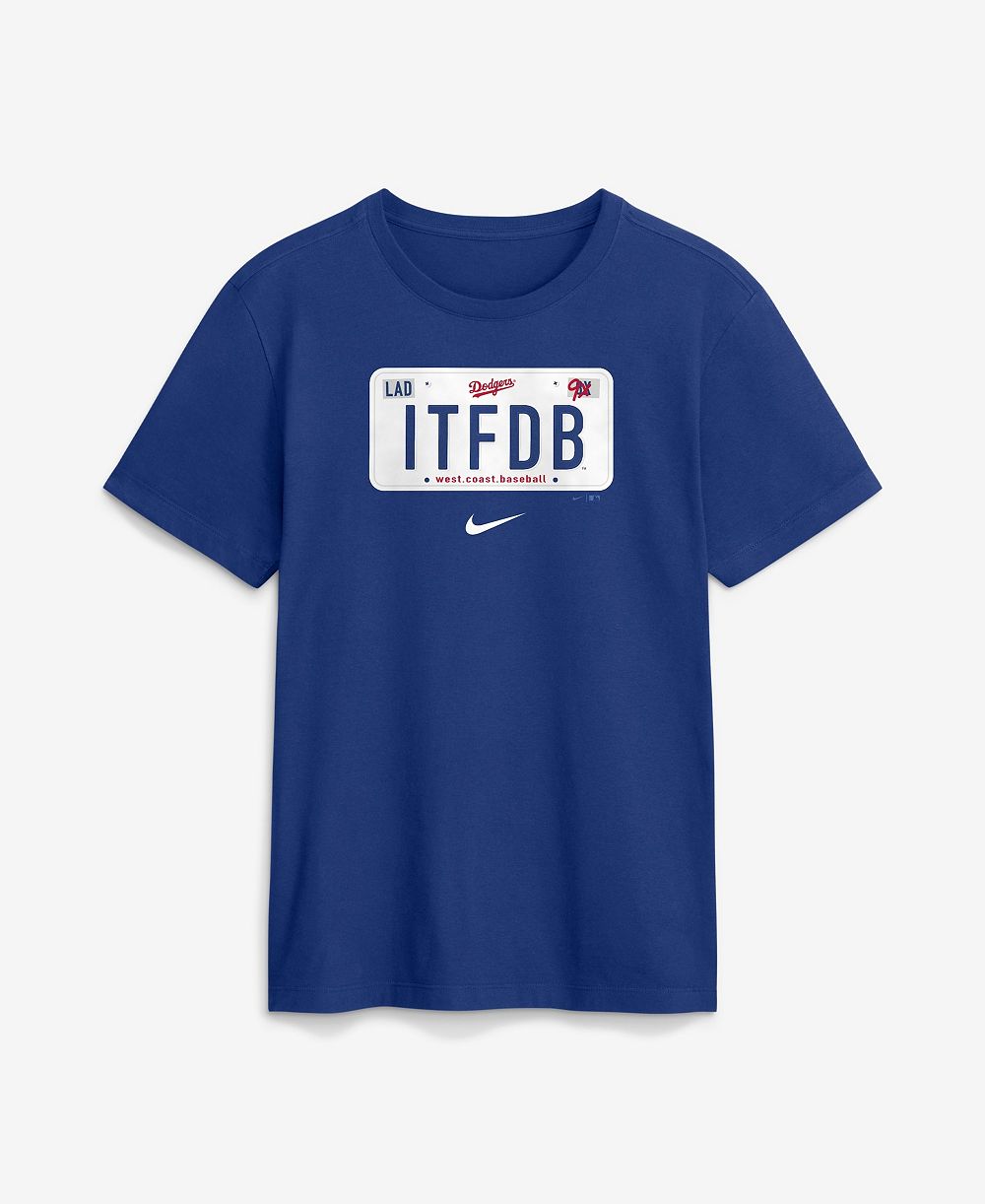 Мужская футболка Nike Los Angeles Dodgers Royal