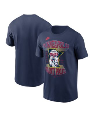 Nike Мужская темно-синяя футболка Minnesota Twins Local