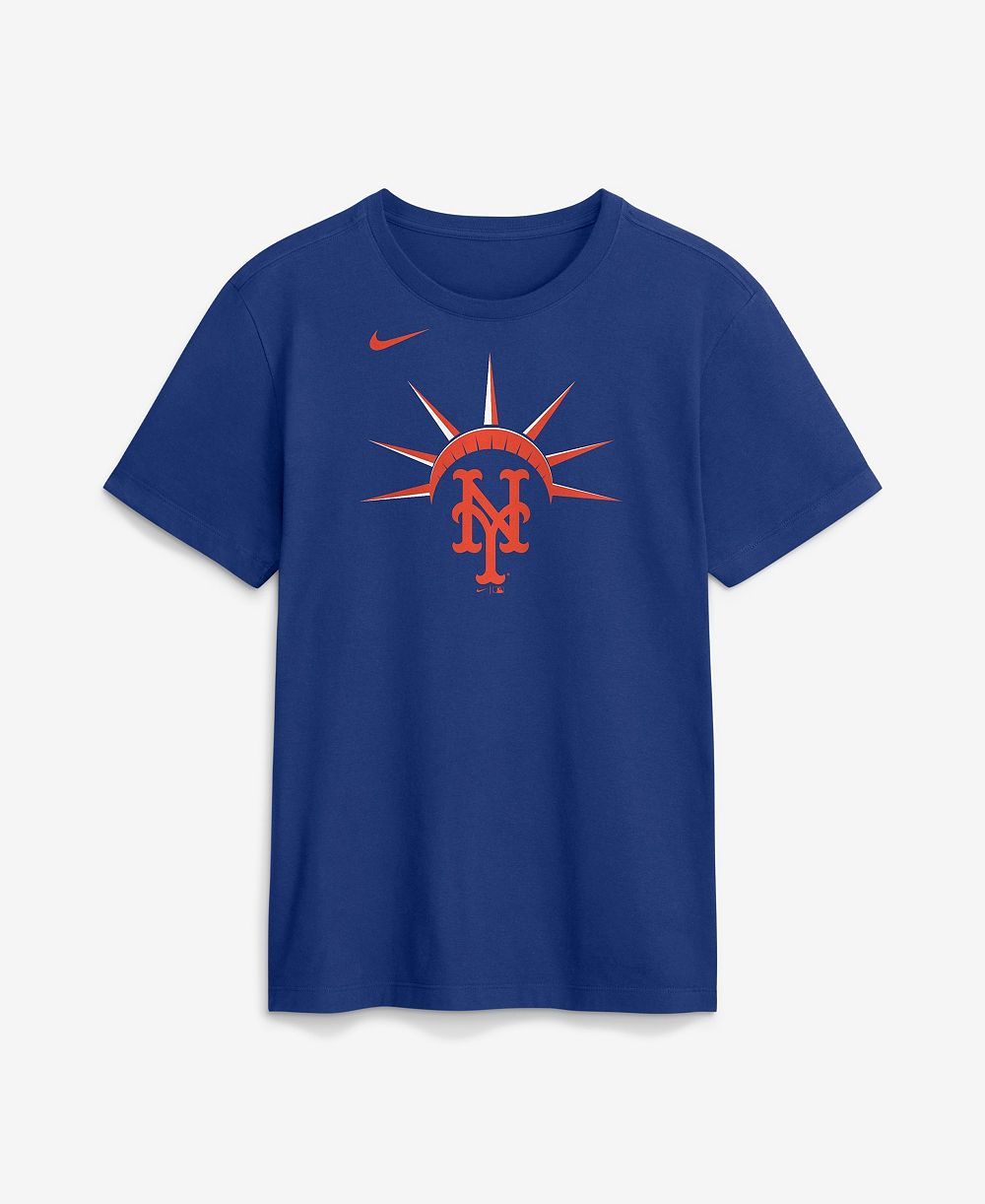 Мужская футболка Nike New York Mets Local королевский синий