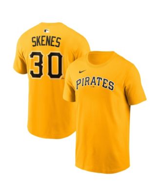 Nike Men's Paul Skenes Gold Pittsburgh Pirates Name & Number T-Shirt