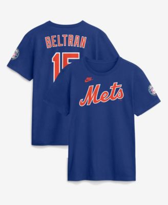 Мужская футболка Nike Carlos Beltran Royal New York Mets National Baseball Hall of Fame Class of 2026 Name & Number