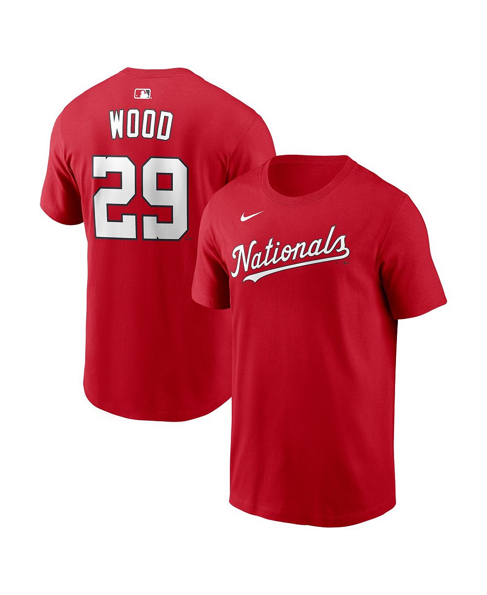 Nike Мужская футболка James Wood Red Washington Nationals
