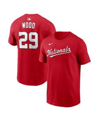 Nike Мужская футболка James Wood Red Washington Nationals