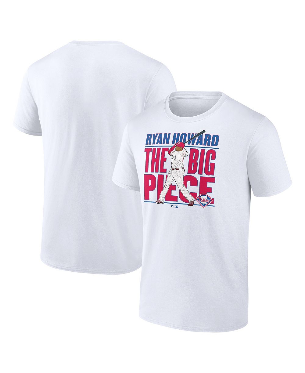Мужская футболка Fanatics Ryan Howard Philadelphia Phillies Cooperstown Collection