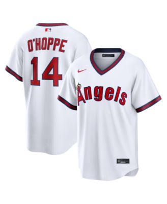 Мужская джерси Nike Logan O'Hoppe White Los Angeles Angels Alternate Replica