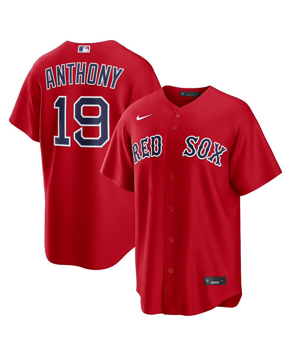 Мужская джерси Nike Red Boston Red Sox Alternate Replica