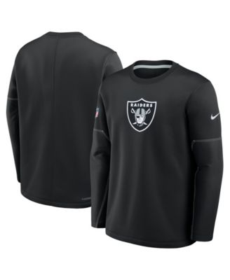 Мужская толстовка Nike Las Vegas Raiders Sideline Coaches Midweight Therma-FIT черная