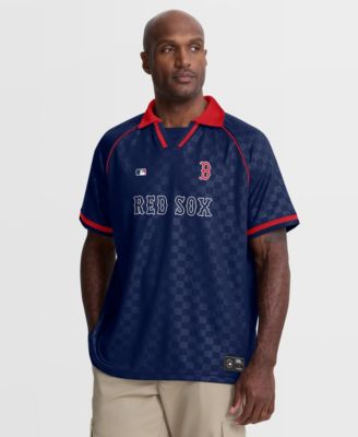 Fanatics Мужская рубашка поло Boston Red Sox Homerun Raglan V-Neck