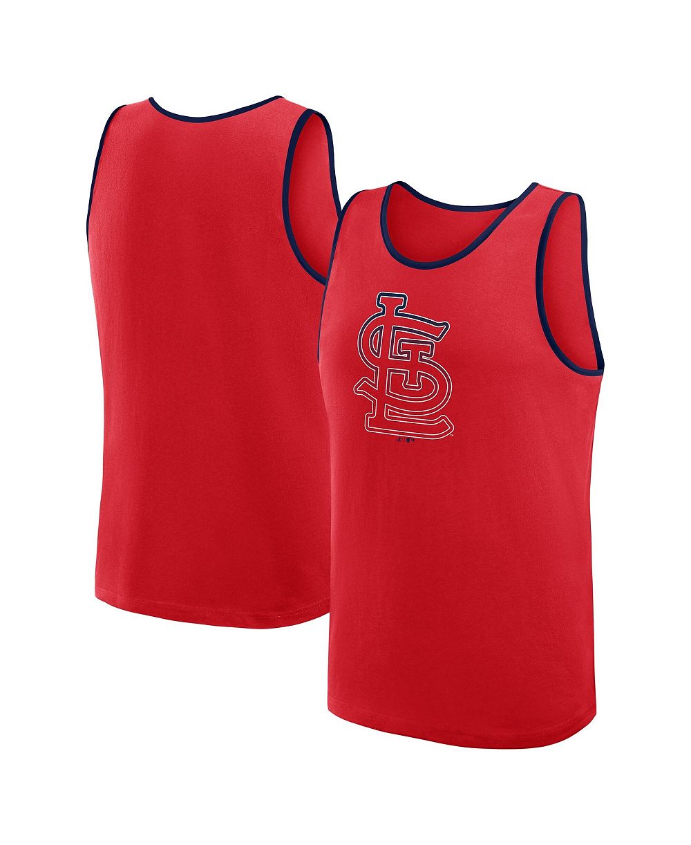 Logo Athletic Мужская красная майка-топ St. Louis Cardinals Unmatched Success