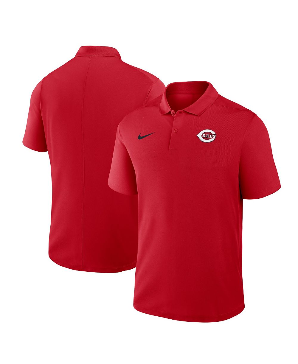 Мужская рубашка-поло Nike Red Cincinnati Reds Dri-FIT Victory
