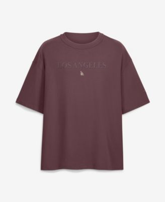 Мужская футболка Fanatics Maroon Los Angeles Dodgers Elements