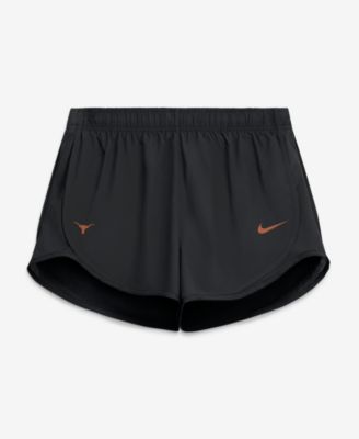Nike Women's Black Texas Longhorns Tempo Mid-Rise Dri-FIT Shorts