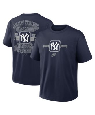 Мужская футболка Nike New York Yankees Bronx Bombers Local Max90 Navy