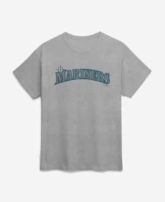 Logo Athletic Men's Heather Gray Seattle Mariners Wordmark T-Shirt