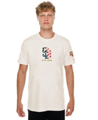 Мужская футболка New Era Cream San Diego Padres 250th Fourth of July