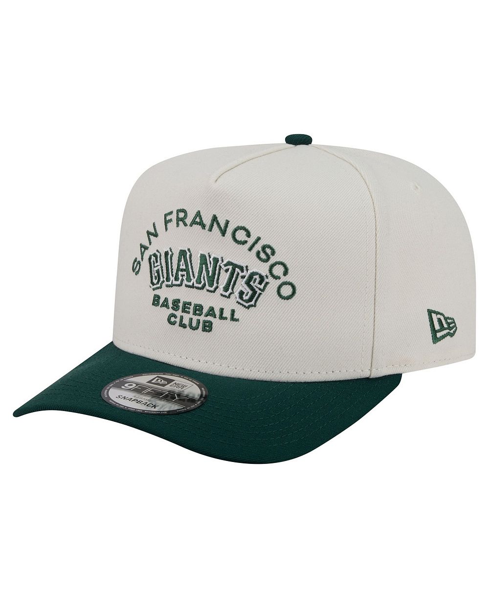 Мужская кепка New Era San Francisco Giants Chrome A-Frame 9FIFTY Snapback Cream/Dark Green