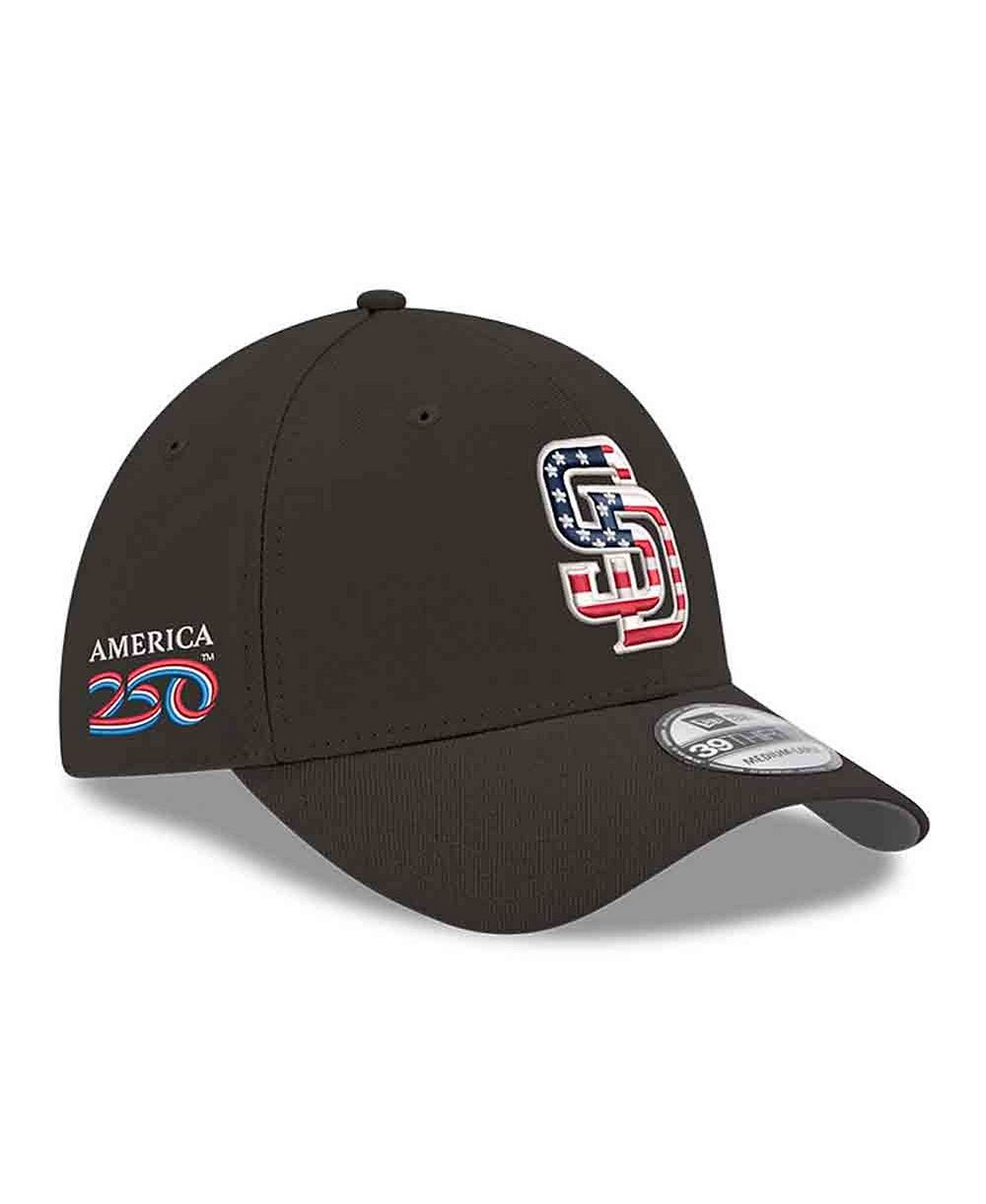 Мужская кепка New Era San Diego Padres America 250 39THIRTY Flex Black