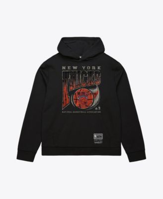 Mitchell & Ness Men's Black New York Knicks Ball Out Hoodie