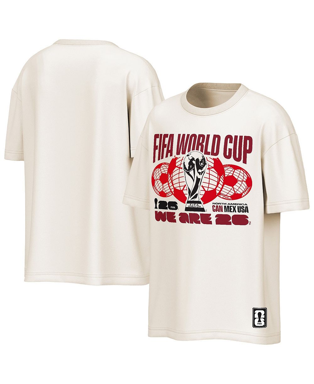 Outerstuff Men's Natural FIFA World Cup 2026 Canada Global Event T-Shirt