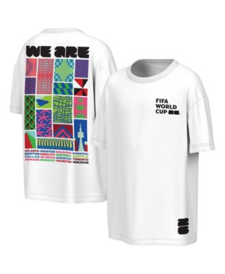 Outerstuff Мужская футболка FIFA World Cup 2026 All City Spectacle White